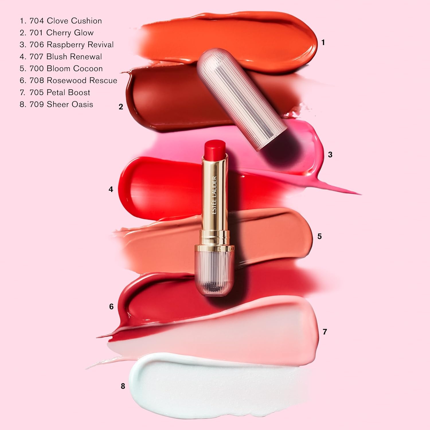 image:imageEste Lauder Futurist HydraPlump Tinted Lip Balm Includes Hyaluronic Acid pHAdaptive Color Hydrates Strengthens Lip Barrier706 Raspberry Revival A bright raspberry pink with cool pHadaptive pigments