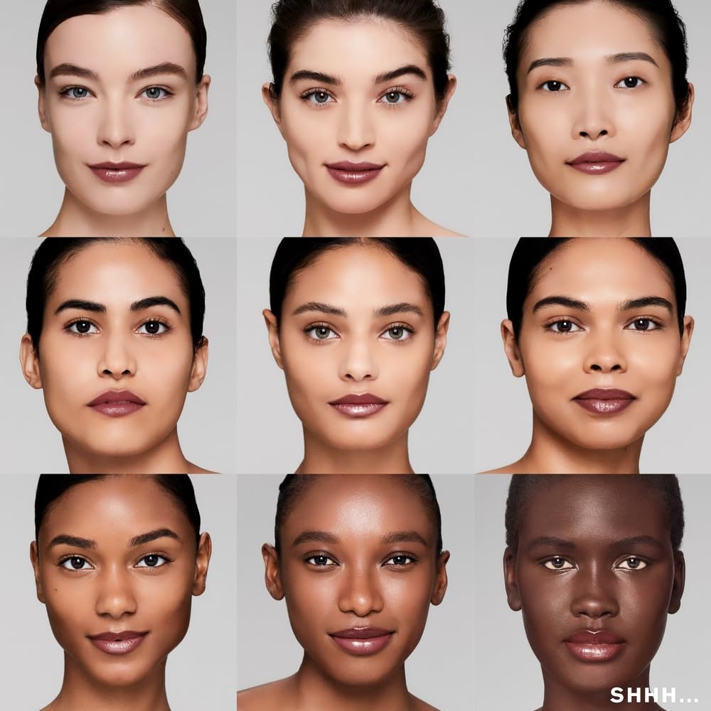 image:imageEste Lauder Pure Color Explicit LongLasting Slick Shine Slim Lipstick for Women Plumping amp Hydrating321 Shhh A midtone rosymauve with cool undertones