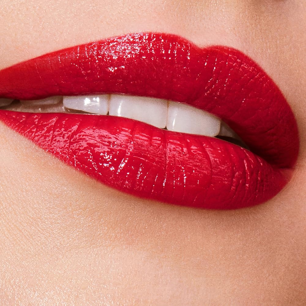 image:imageEste Lauder Pure Color Explicit LongLasting Slick Shine Slim Lipstick for Women Plumping amp Hydrating419 Playtime A vivid red with cool undertones
