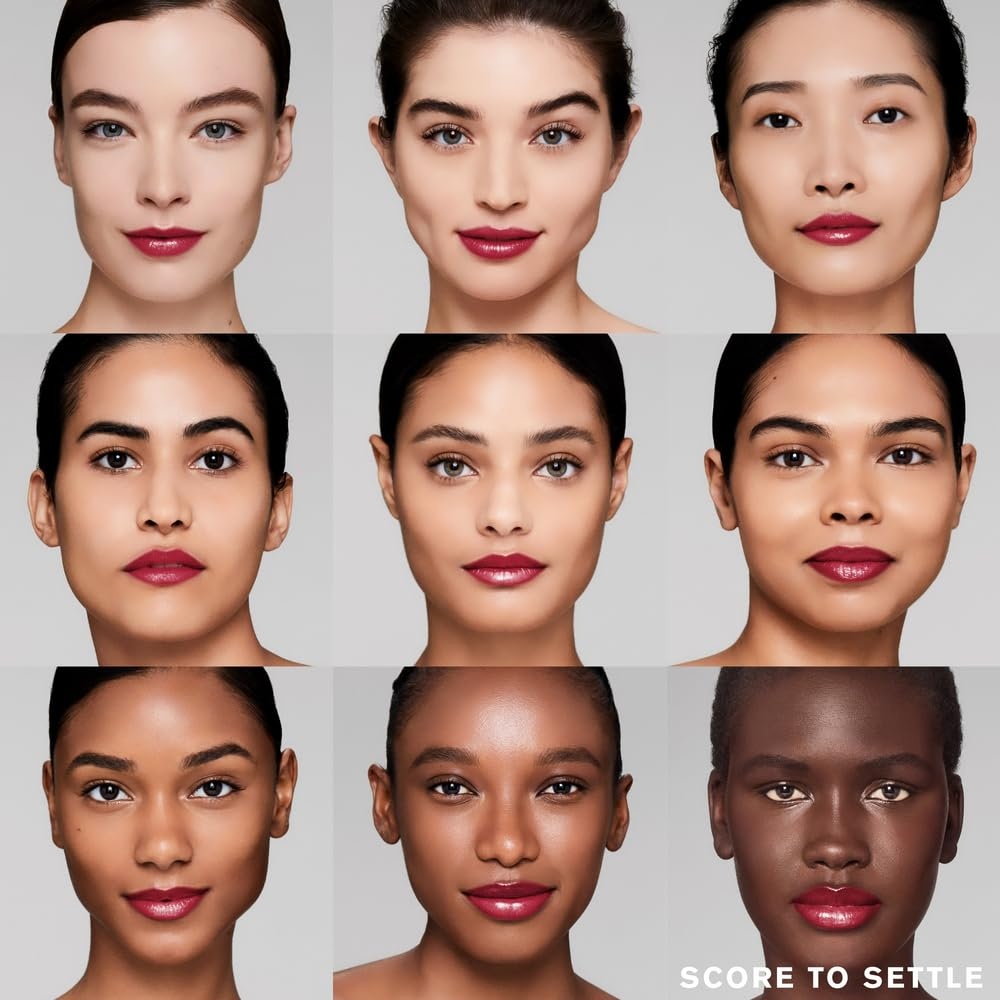 image:imageEste Lauder Pure Color Explicit LongLasting Slick Shine Slim Lipstick for Women Plumping amp Hydrating915 Score to Settle A rich fuchsia with cool undertones