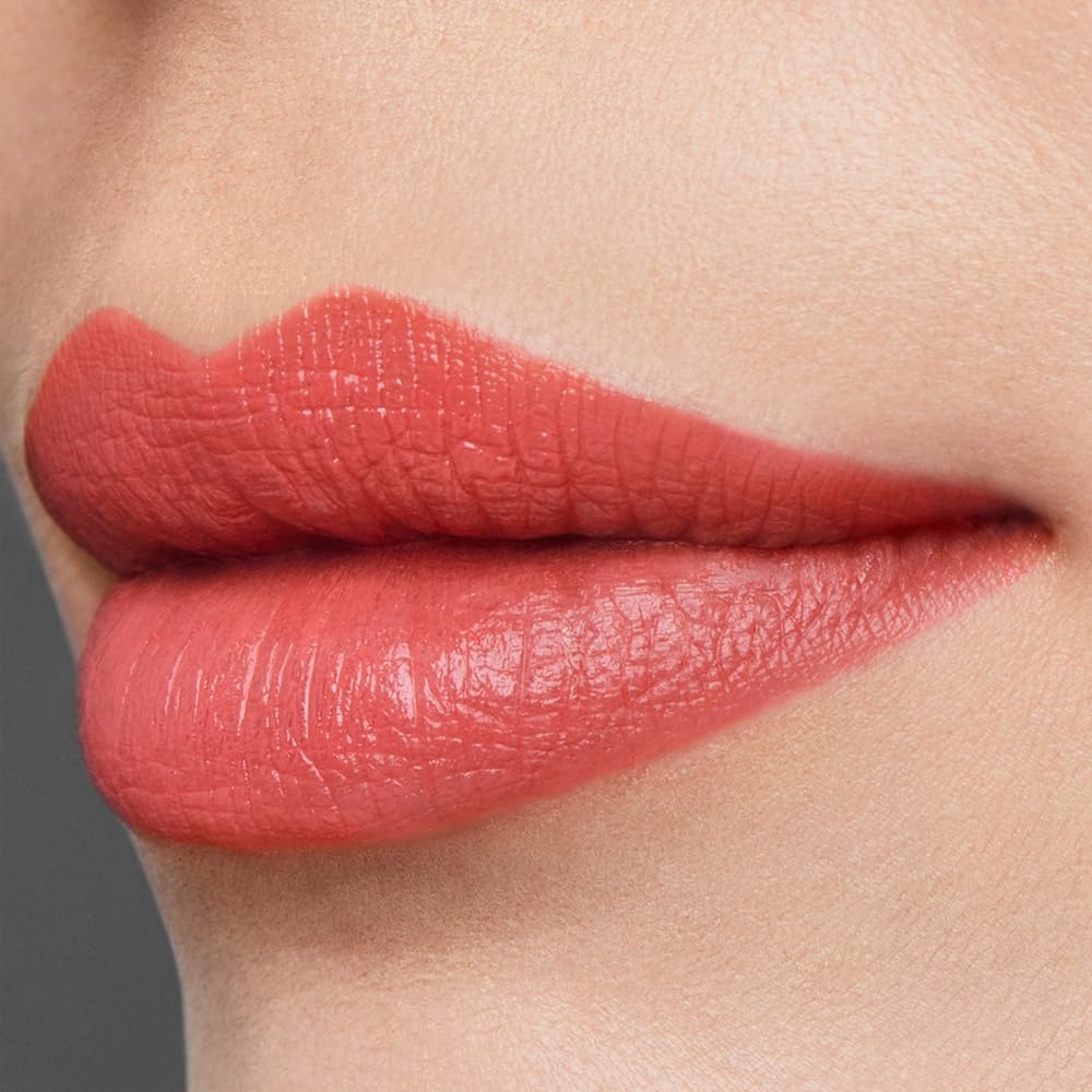 image:imageEste Lauder Pure Color Long Lasting Cream Lipstick for Women with Cream Finish Plumping amp Nourishing 012 Ounce260 Eccentric A light pink with a warm undertone