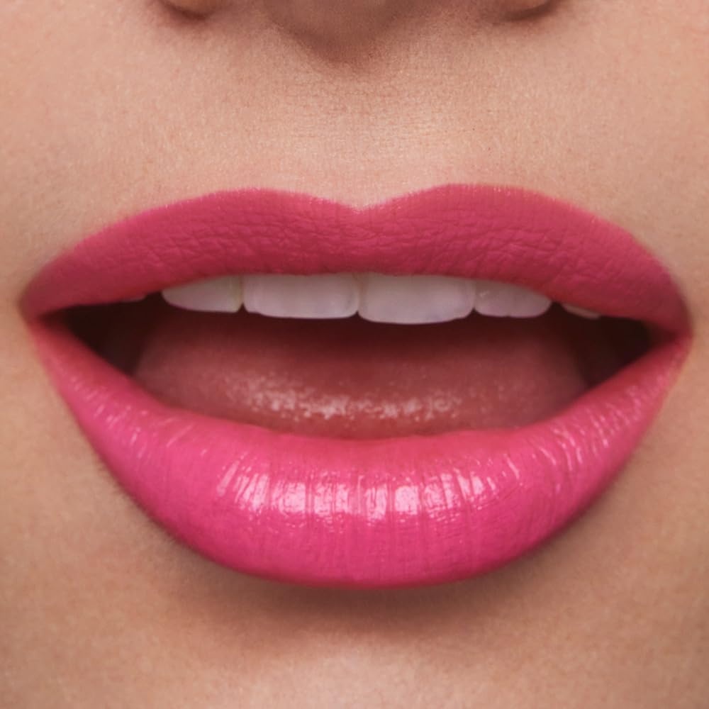 image:imageEste Lauder Pure Color Long Lasting Cream Lipstick for Women with Cream Finish Plumping amp Nourishing 012 Ounce857 Unleashed A hot pink with a cool undertone