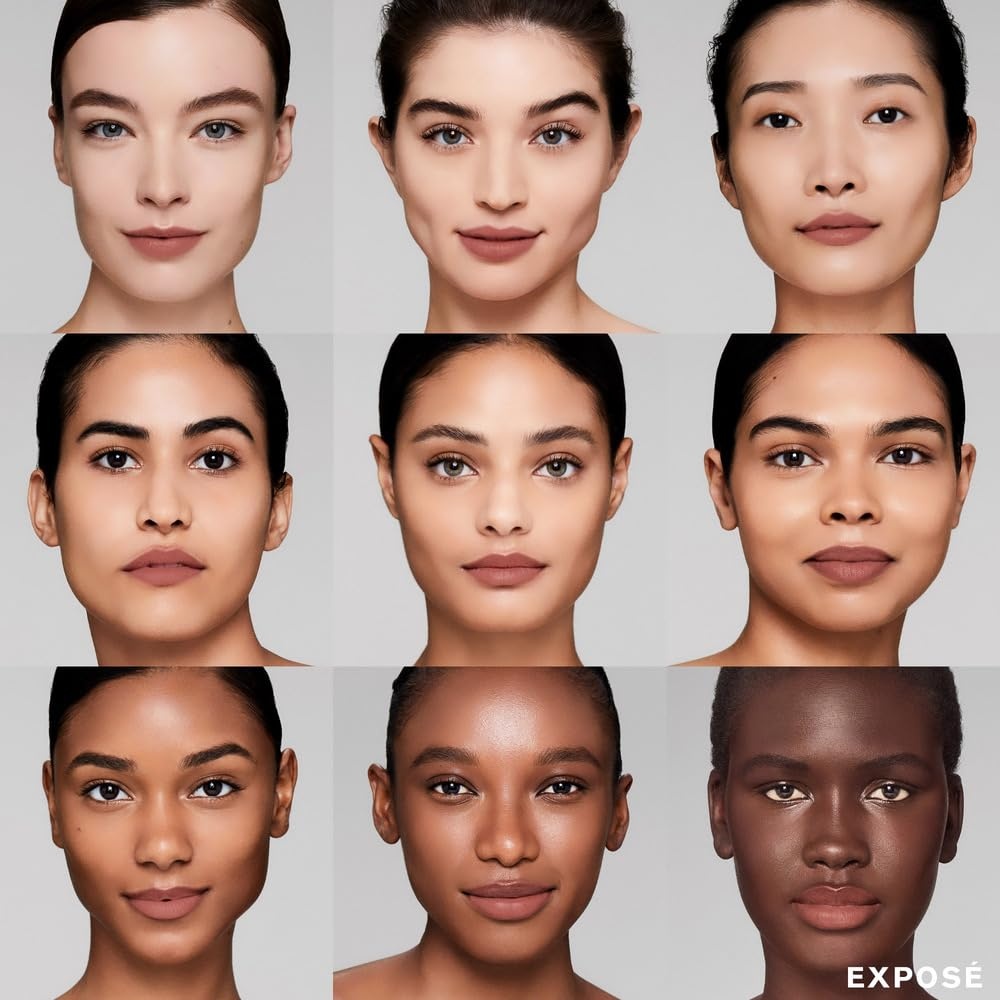 image:imageEste Lauder Pure Color LongLasting Matte Lipstick for Women with Matte Finish Plumping amp Nourishing 012 Ounce829 Expos A light soft brown with a warm undertone