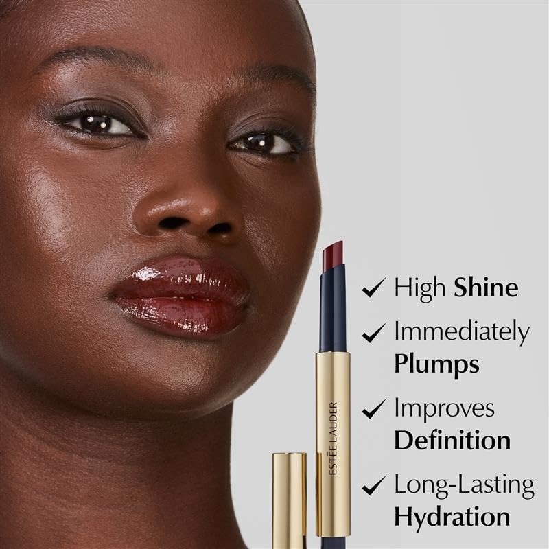 image:imageEste Lauder Pure Color MeltOn Glosstick for Lips Plumping amp Moisturizing Lip Gloss128 Melted Blush A rosy nude with warm undertones