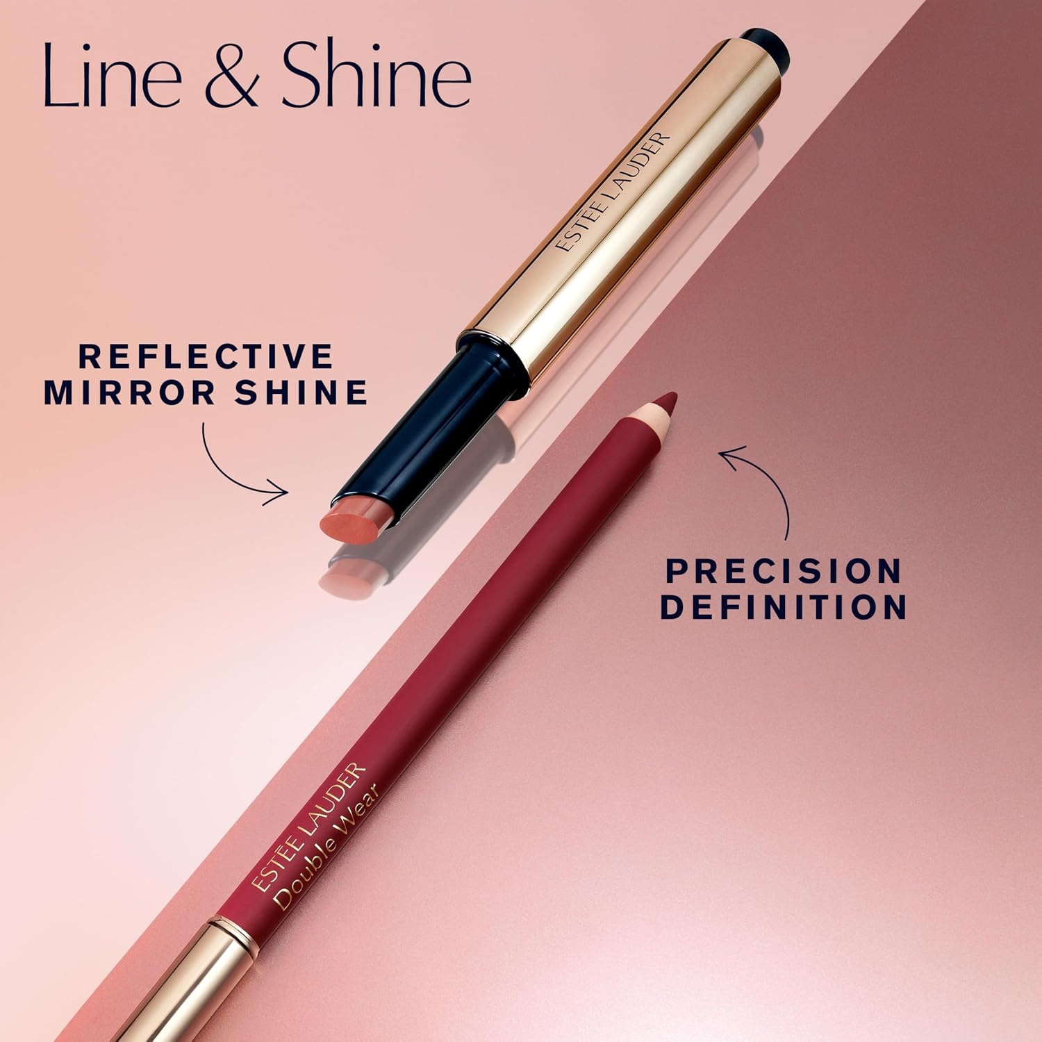 image:imageEste Lauder Pure Color MeltOn Glosstick for Lips Plumping amp Moisturizing Lip Gloss156 Melted Rose A soft rose with neutral undertones