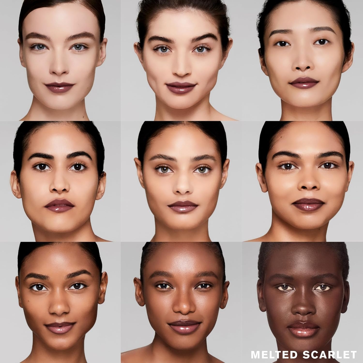image:imageEste Lauder Pure Color MeltOn Glosstick for Lips Plumping amp Moisturizing Lip Gloss289 Melted Scarlet A burgundy plum with cool undertones