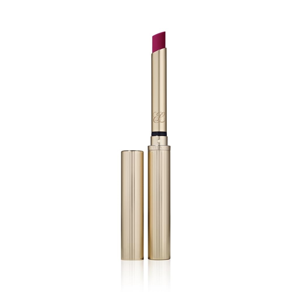 image:imageEste Lauder Pure Color Explicit LongLasting Silk Matte Lipstick for Women 12Hour Wear302 Last Impression A vivid fuchsia with cool undertones