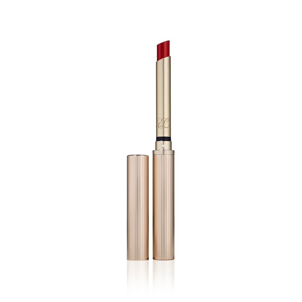 image:imageEste Lauder Pure Color Explicit LongLasting Slick Shine Slim Lipstick for Women Plumping amp Hydrating419 Playtime A vivid red with cool undertones