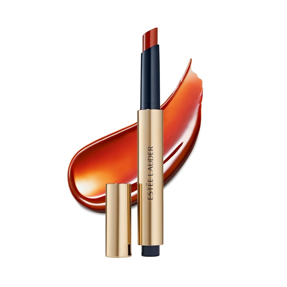 image:imageEste Lauder Pure Color MeltOn Glosstick for Lips Plumping amp Moisturizing Lip Gloss890 Melted Tangerine A vivid orange with warm undertones