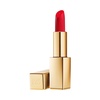 Estée Lauder Pure Color Long Lasting Cream Lipstick for Women with Cream Finish | Plumping & Nourishing, 0.12 Ounce(608 Uncontrollable – A rich red with a neutral undertone)