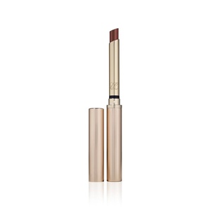 Estée Lauder Pure Color Explicit Long-Lasting Slick Shine Slim Lipstick for Women | Plumping & Hydrating(803 Second Glance – A rich chocolate brown with warm undertones)