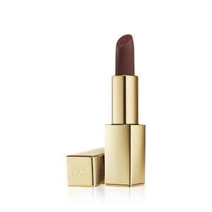 Estée Lauder Pure Color Long Lasting Cream Lipstick for Women with Cream Finish | Plumping & Nourishing, 0.12 Ounce(416 Strut – A chocolate brown with a neutral rich-brown undertone)
