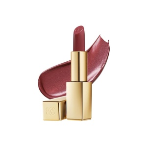 Estée Lauder Pure Color Long-Lasting Hi-Lustre Lipstick for Women | Shimmer Finish, 0.12 Ounce(563 Hot Kiss – A reddish plum with a blue-pearl finish)